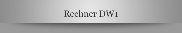 Rechner DW1